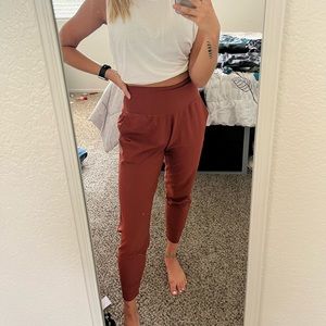 Old Navy Elevate Legging Jogger - Burnt Orange
